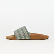 adidas Originals Adilette Silver Green/ Metal Grey/ Gum5