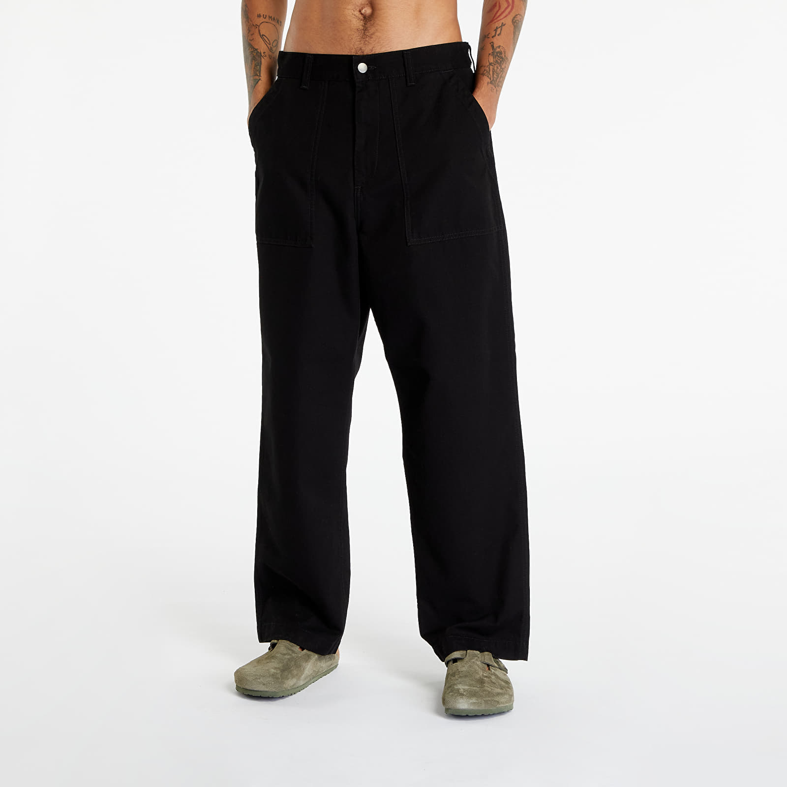 Pants and jeans Carhartt WIP Council Pant Black Rinsed | Queens