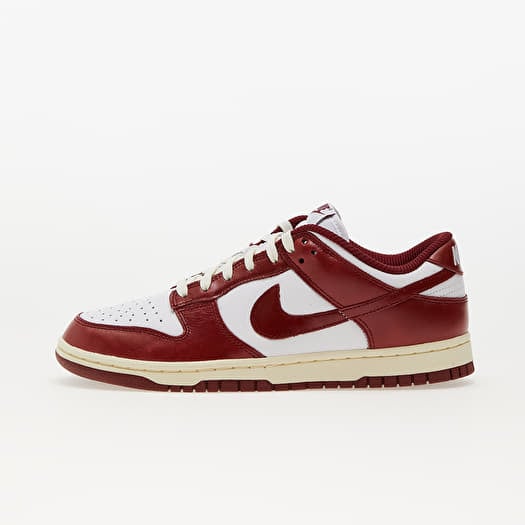 Scarpe e sneakers da donna Nike W Dunk Low Premium White Team Red Coconut Milk Queens