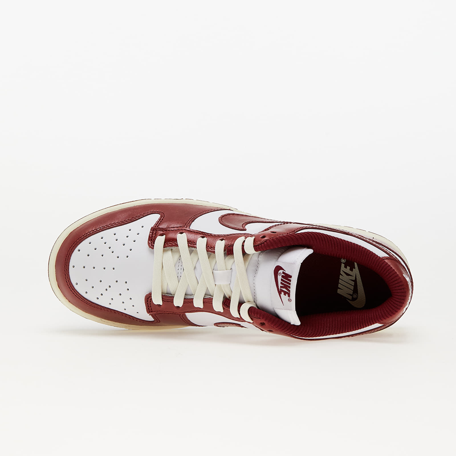 Dámské tenisky a boty Nike W Dunk Low Premium White/ Team Red-Coconut Milk