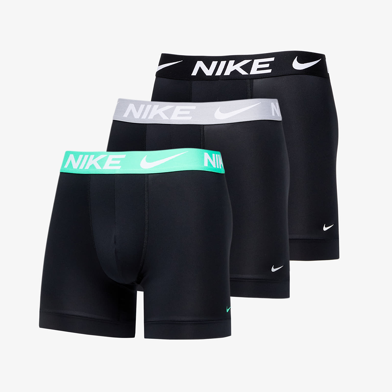 Boxershorts Nike Boxer Brief 3-Pack Black/ Elecalgae/ Grey/ Black/ Black Wb