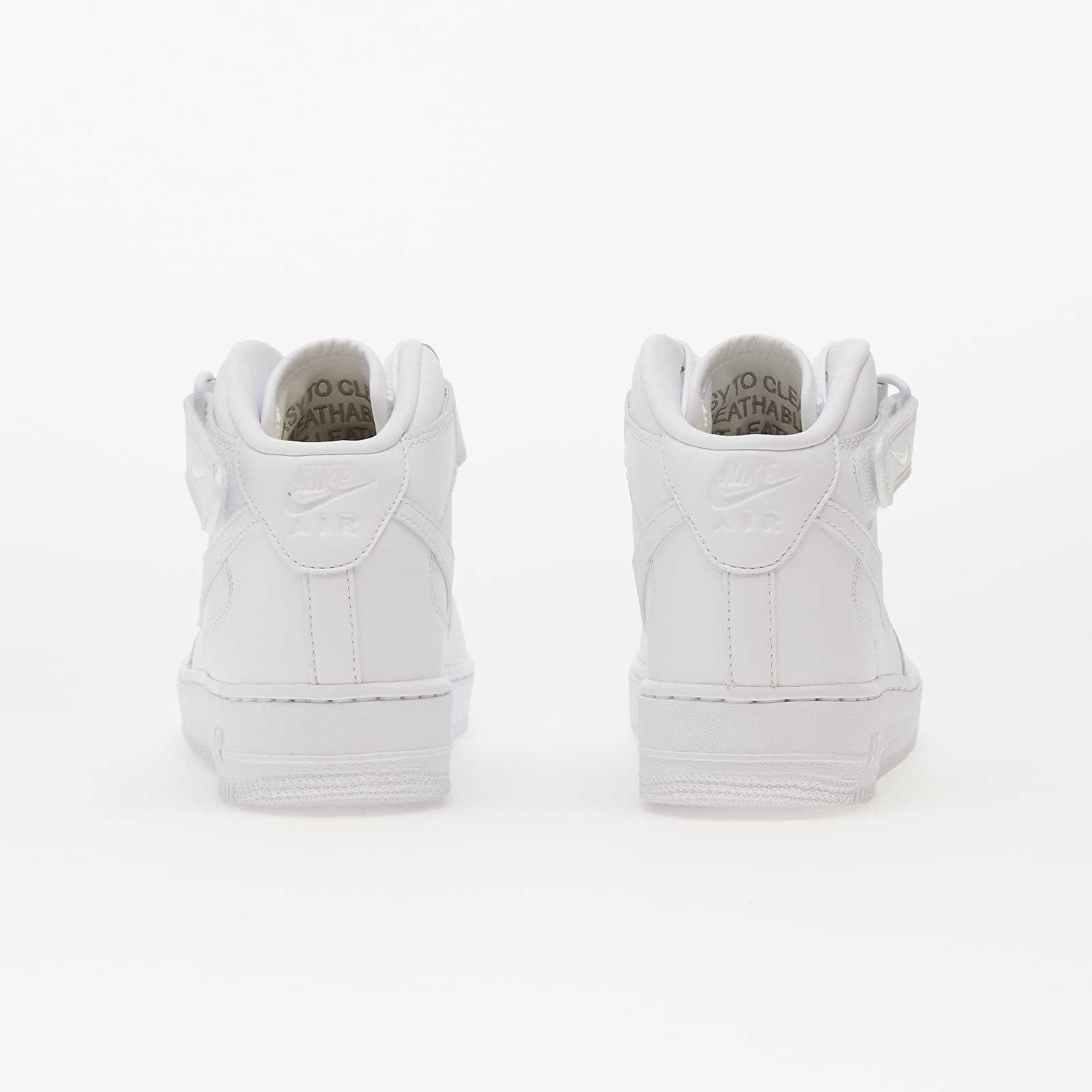 Men's sneakers and shoes Nike Air Force 1 '07 Mid Fresh White/ White-White-Wolf Grey