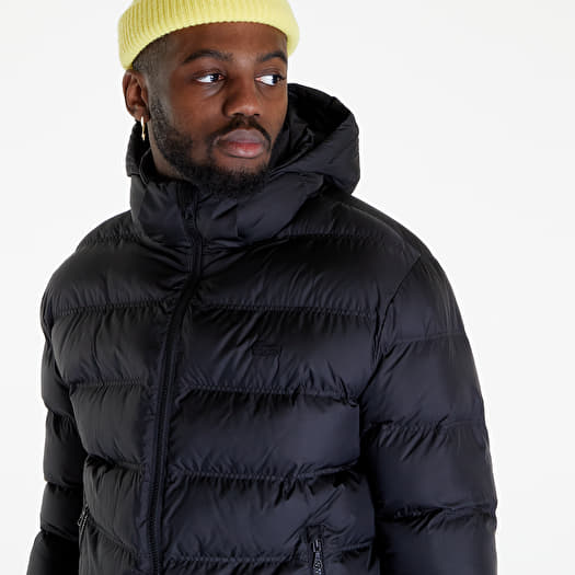 Lacoste black 2024 puffer jacket