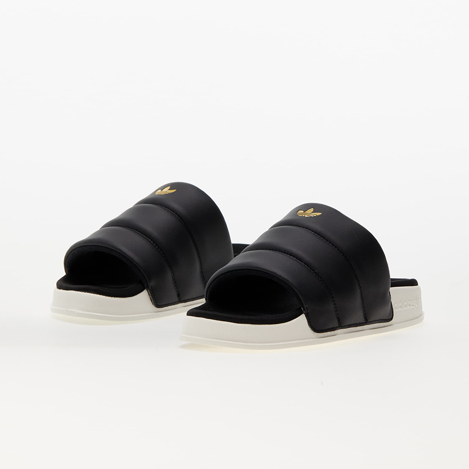Summer shoes sneakers and flip flops adidas Originals Adilette Essential W Core Black Queens
