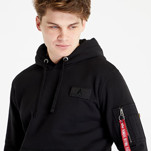 Alpha industries outlet stripe hoodie