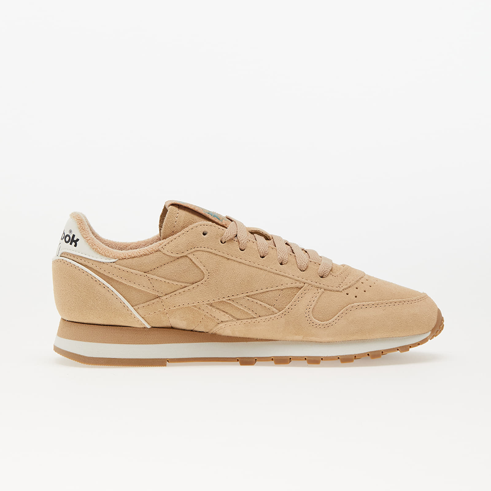 Men's sneakers and shoes Reebok Classic Leather 1983 Vintage Sahara/ Glen Green/ Reebok Rubber Gum-04
