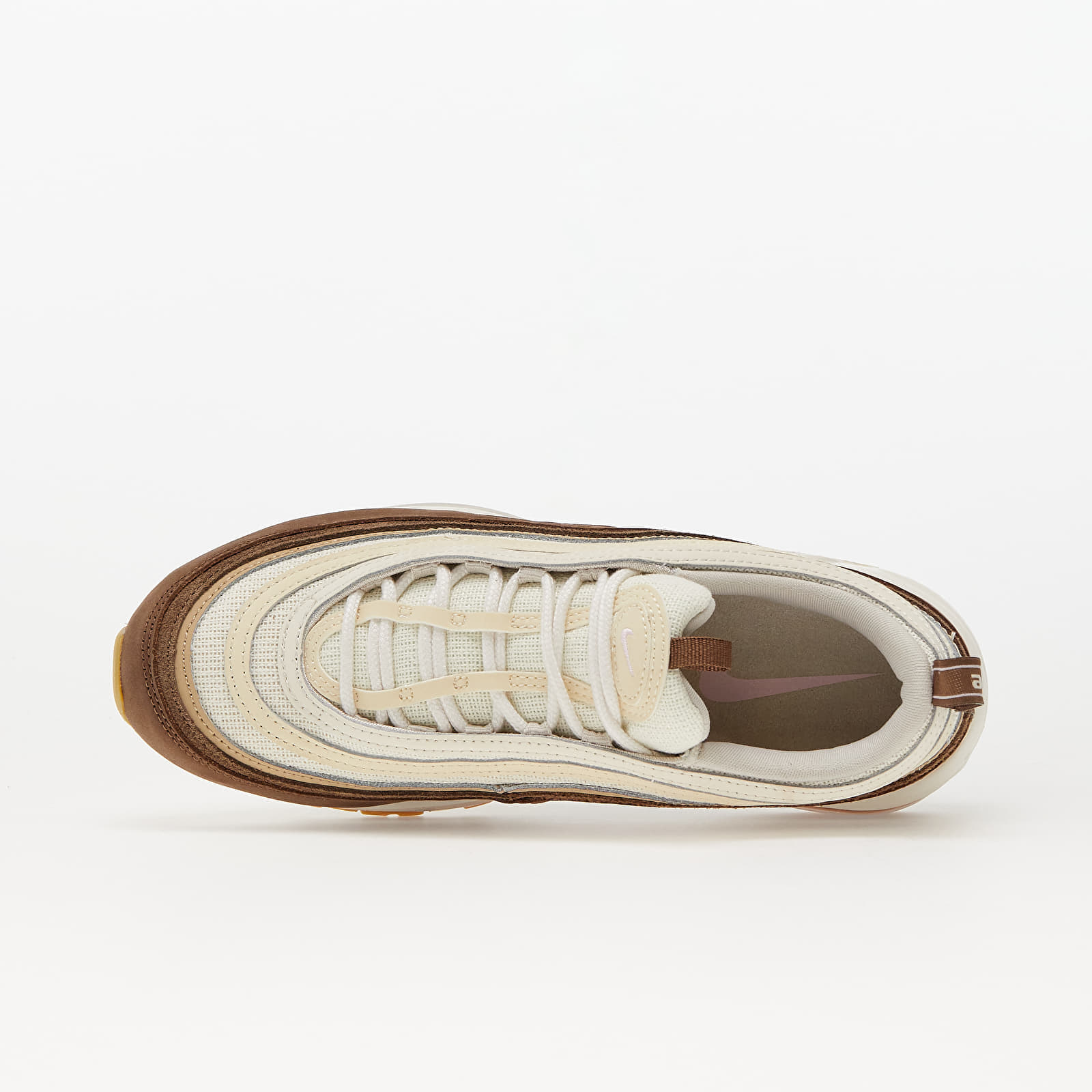 Men's sneakers and shoes Nike Air Max 97 Premium Medium Brown/ Pink Foam -Mushroom-Muslin