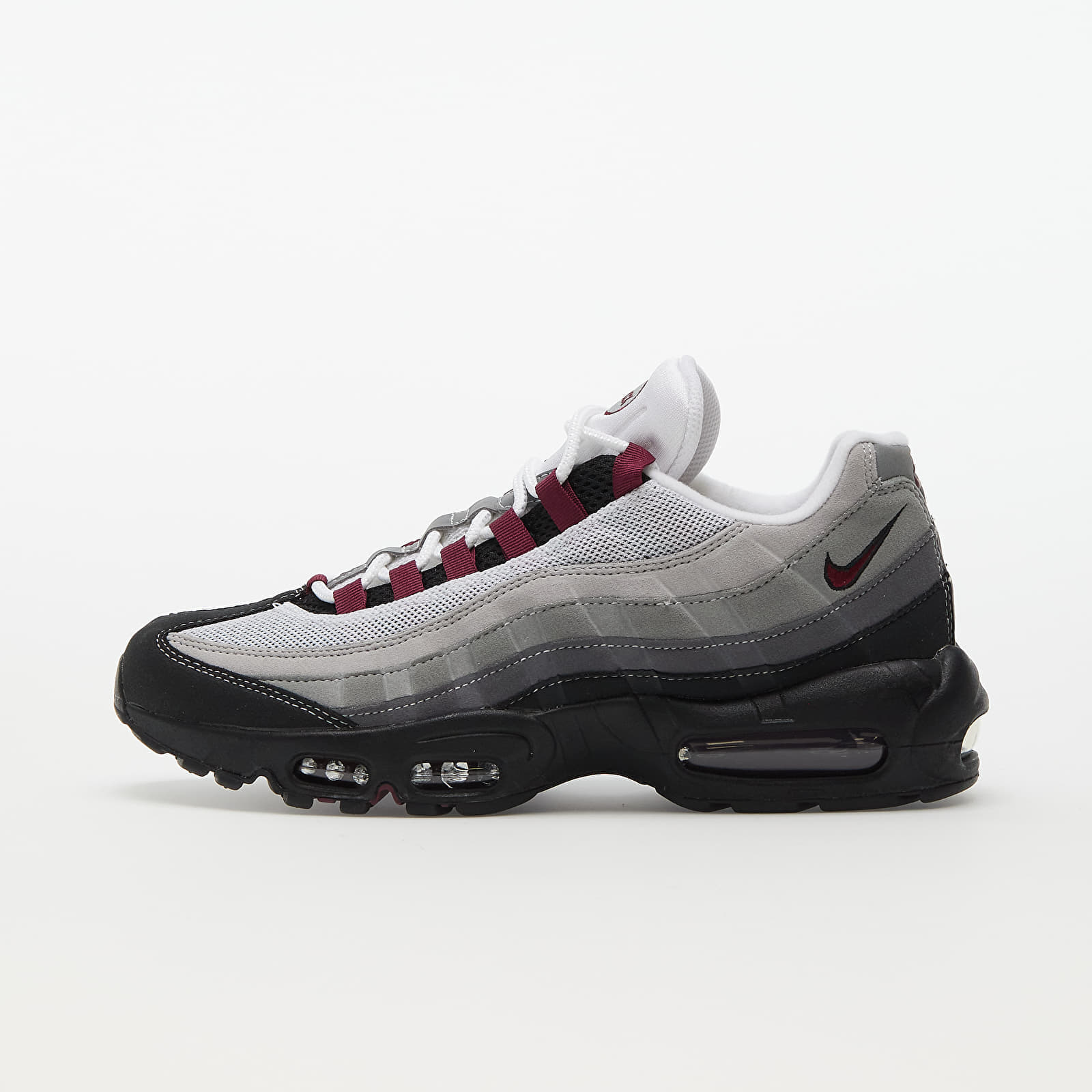 Turnschuhe und Schuhe fur Manner Nike Air Max 95 Black Dark Beetroot Pearl Grey Queens