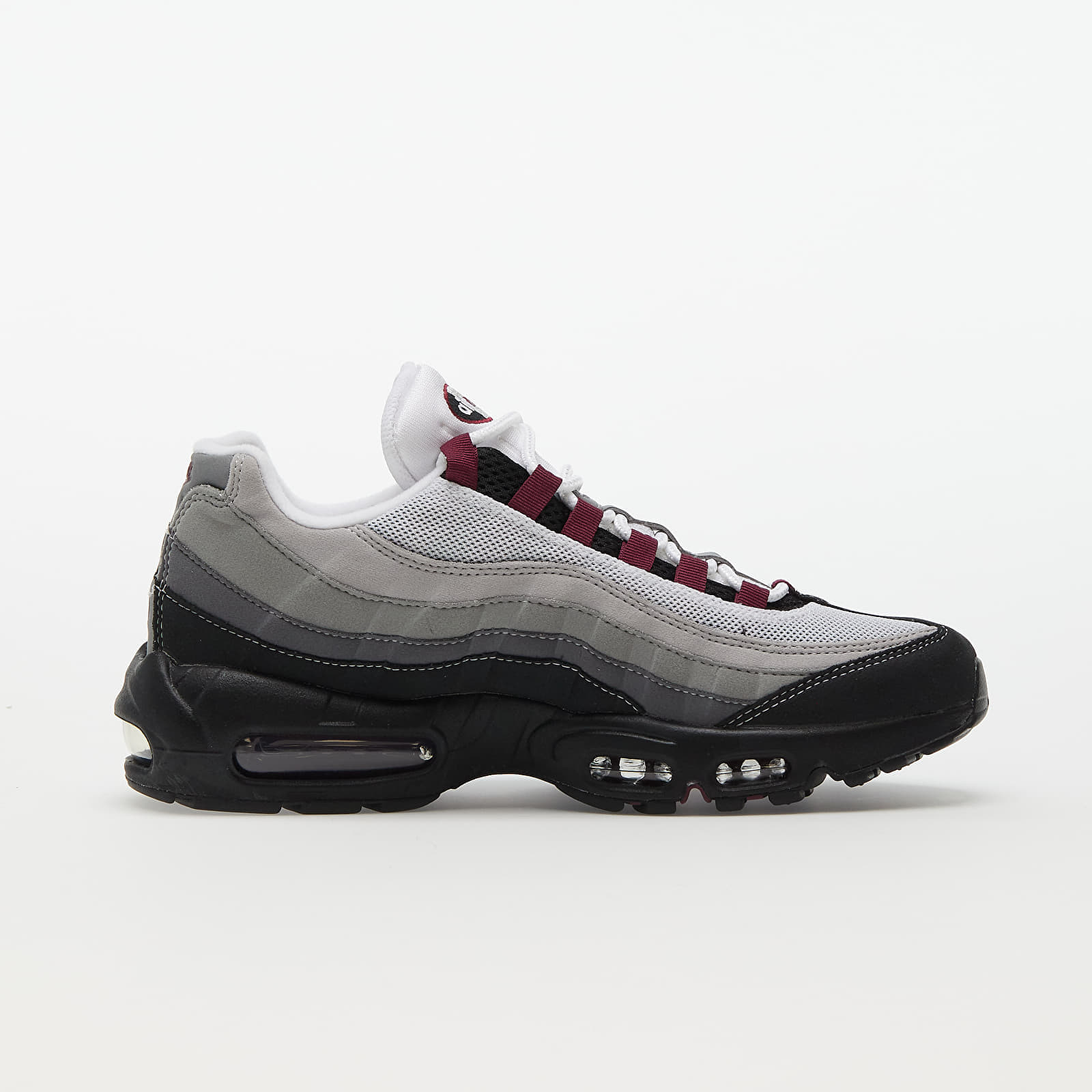 Men's sneakers and shoes Nike Air Max 95 Black/ Dark Beetroot-Pearl Grey