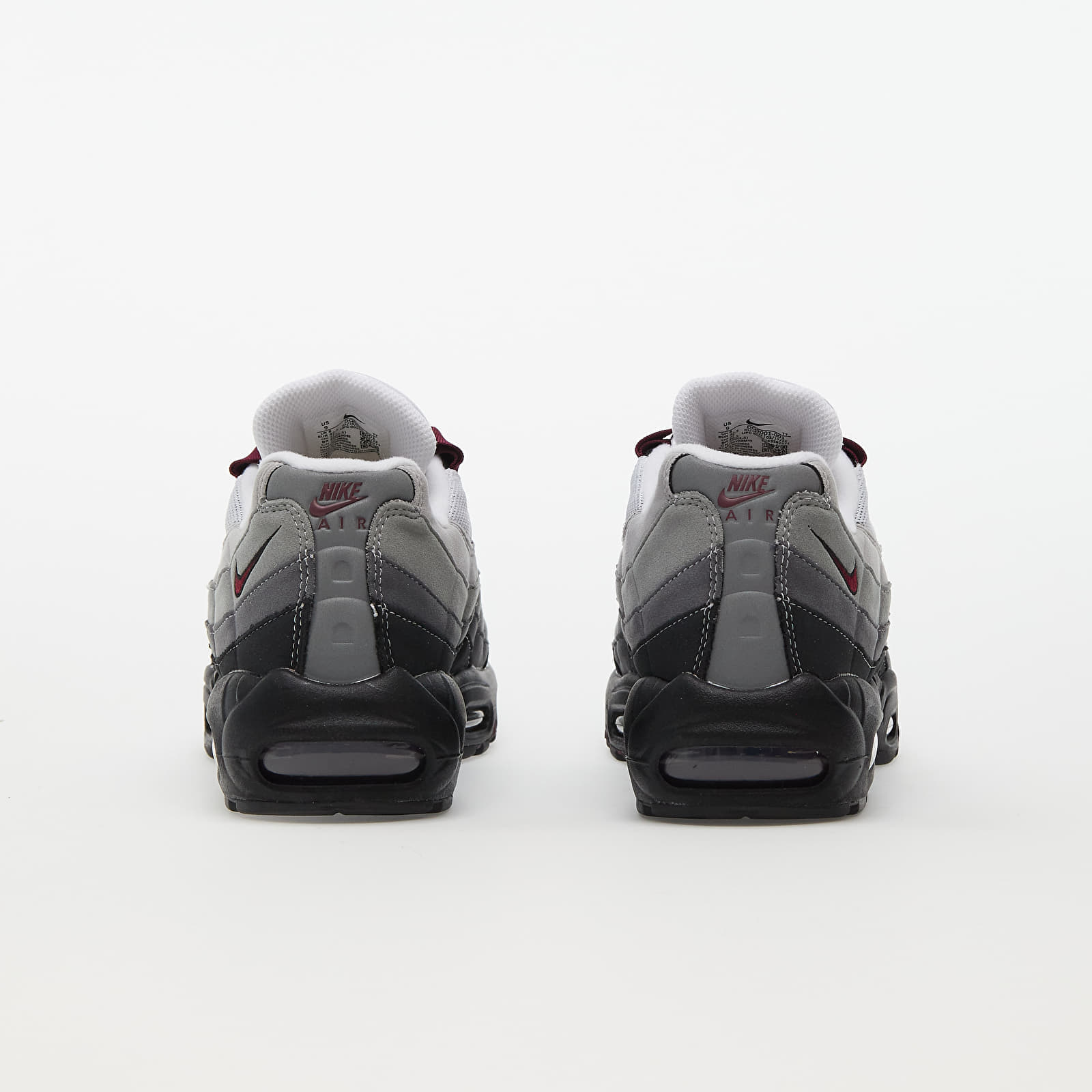 Men's sneakers and shoes Nike Air Max 95 Black/ Dark Beetroot-Pearl Grey