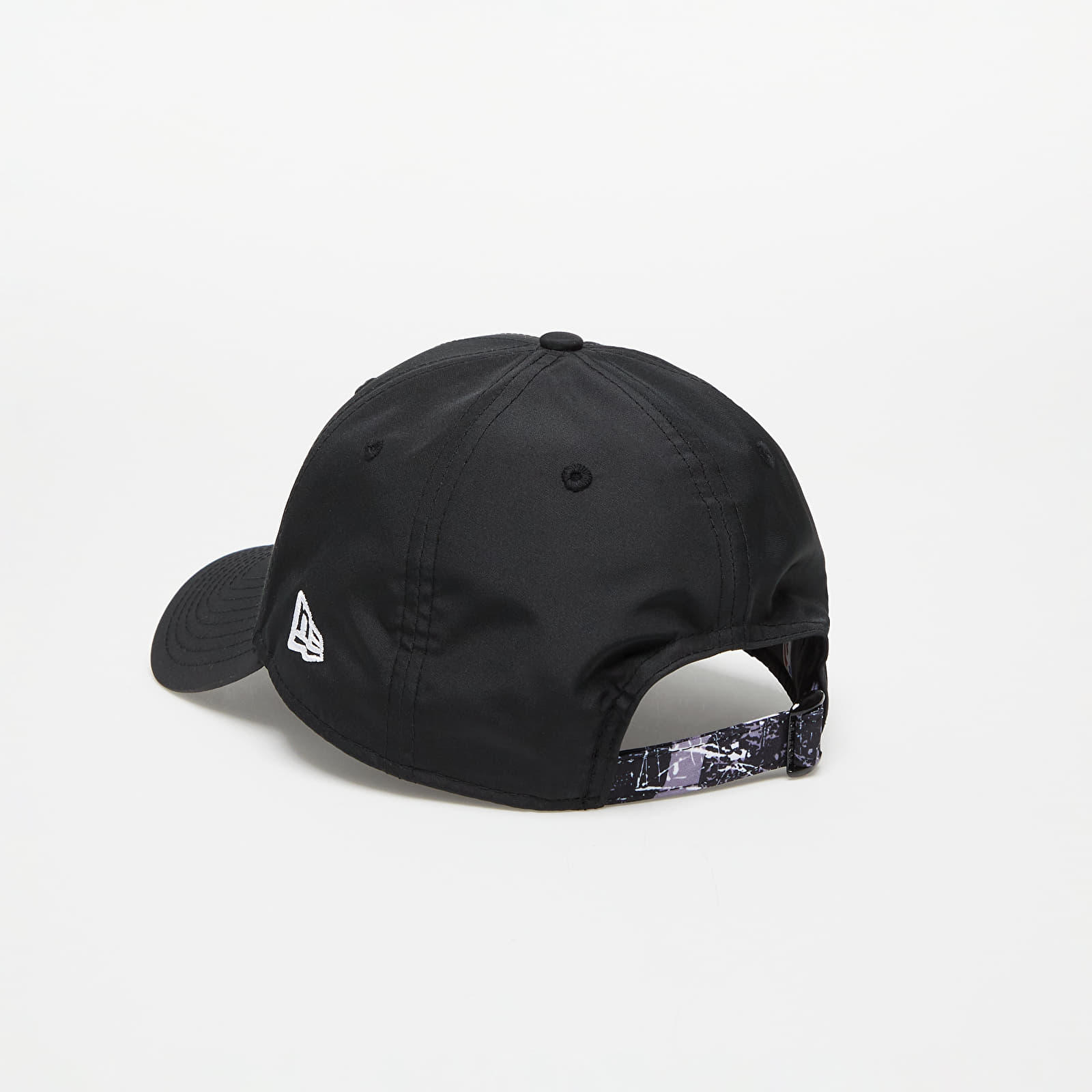 Cepures New Era Brooklyn Nets Print Infill 9FORTY Adjustable Cap Black