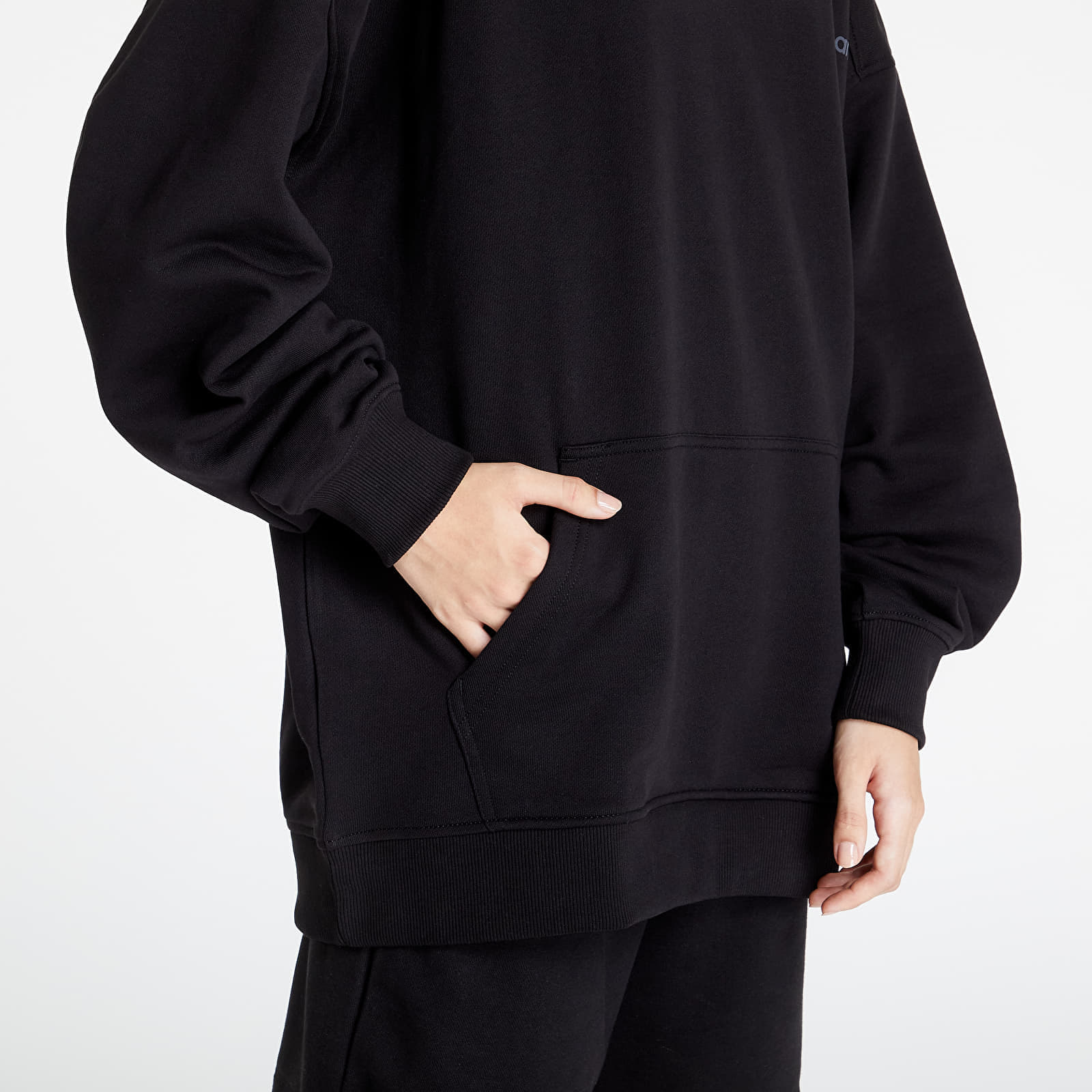 Dukserice CALVIN KLEIN JEANS Disrupted Logo Hoodie Ck Black