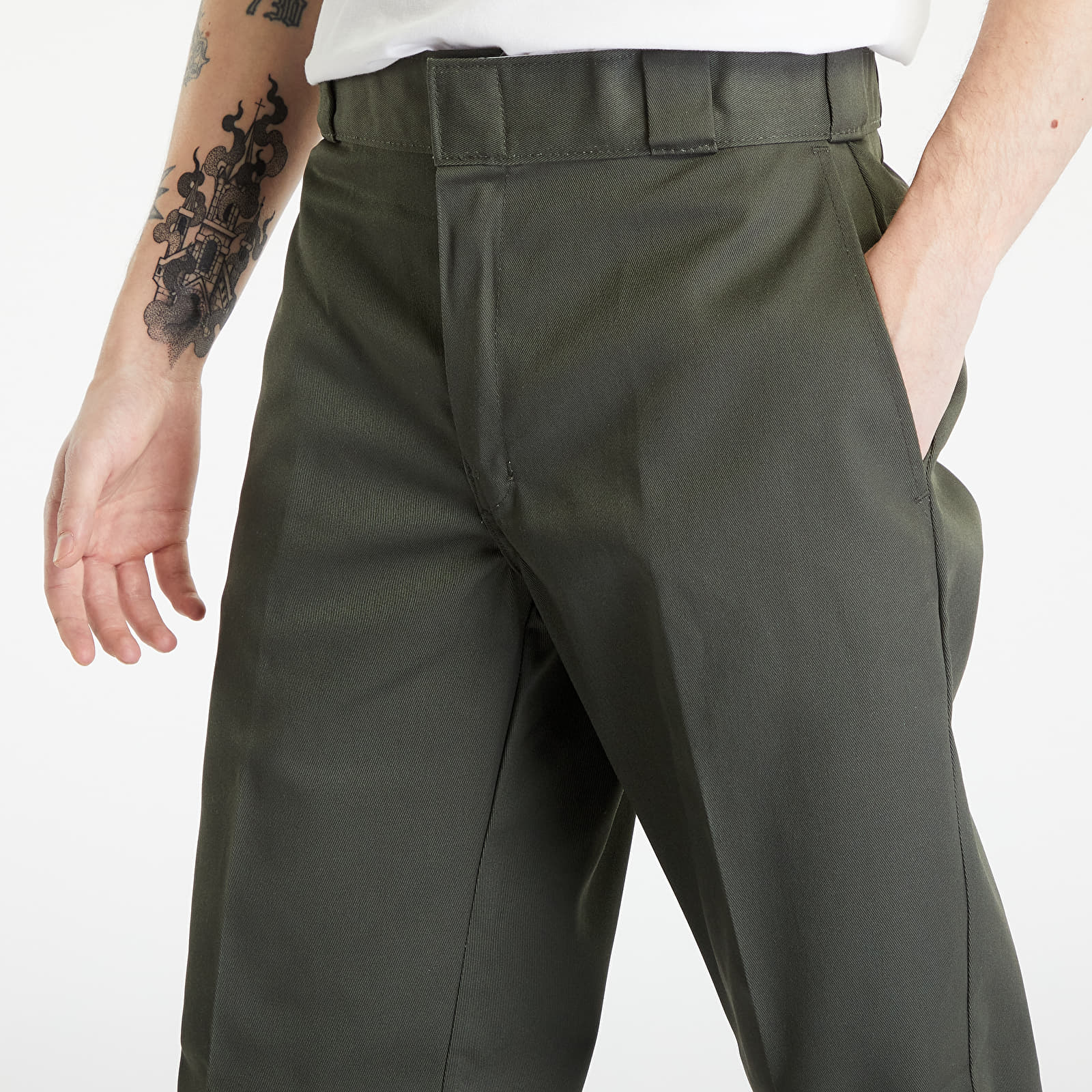 Jeans and trousers Dickies Original 874 Work Pant Olive Green