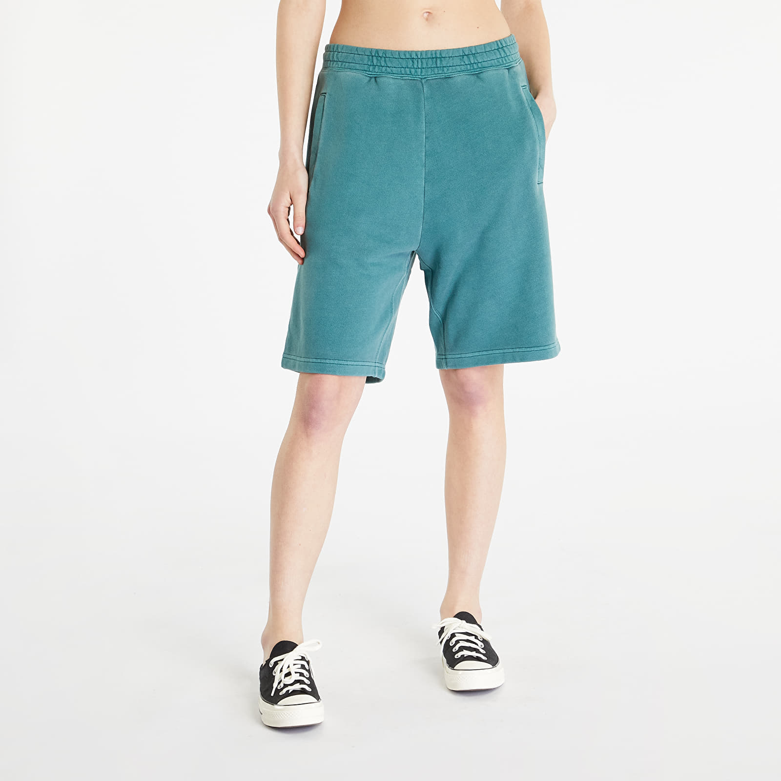 Kratke hlače Carhartt WIP Nelson Sweat Short Botanic Garment Dyed
