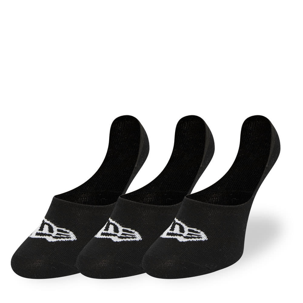 Čarape New Era Flag Invisible 3-Pack Black