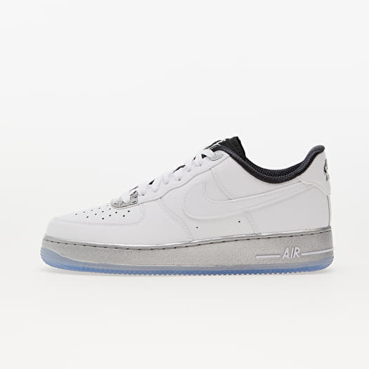 Women s sneakers and shoes Nike W Air Force 1 07 White White Metallic Silver Black Queens