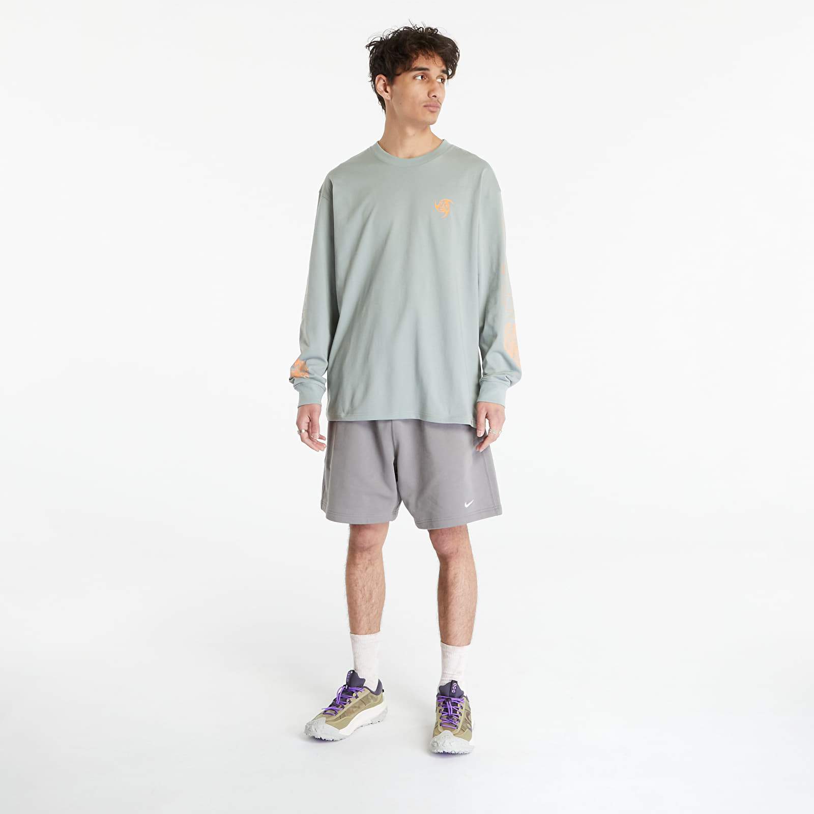 T-shirts Nike ACG Men´s NRG Long Sleeve Tee Mica Green