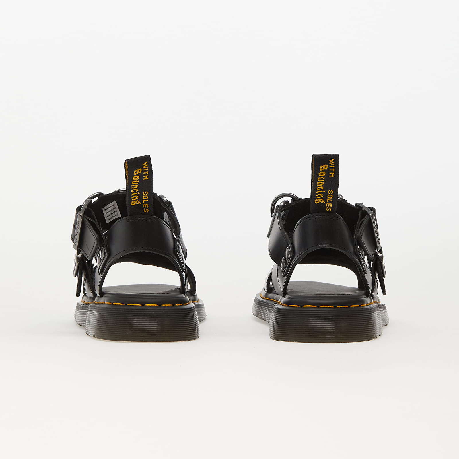 Vīriešu čības un apavi Dr. Martens Gryphon Alt 2 Strap Sandal Black Buttero
