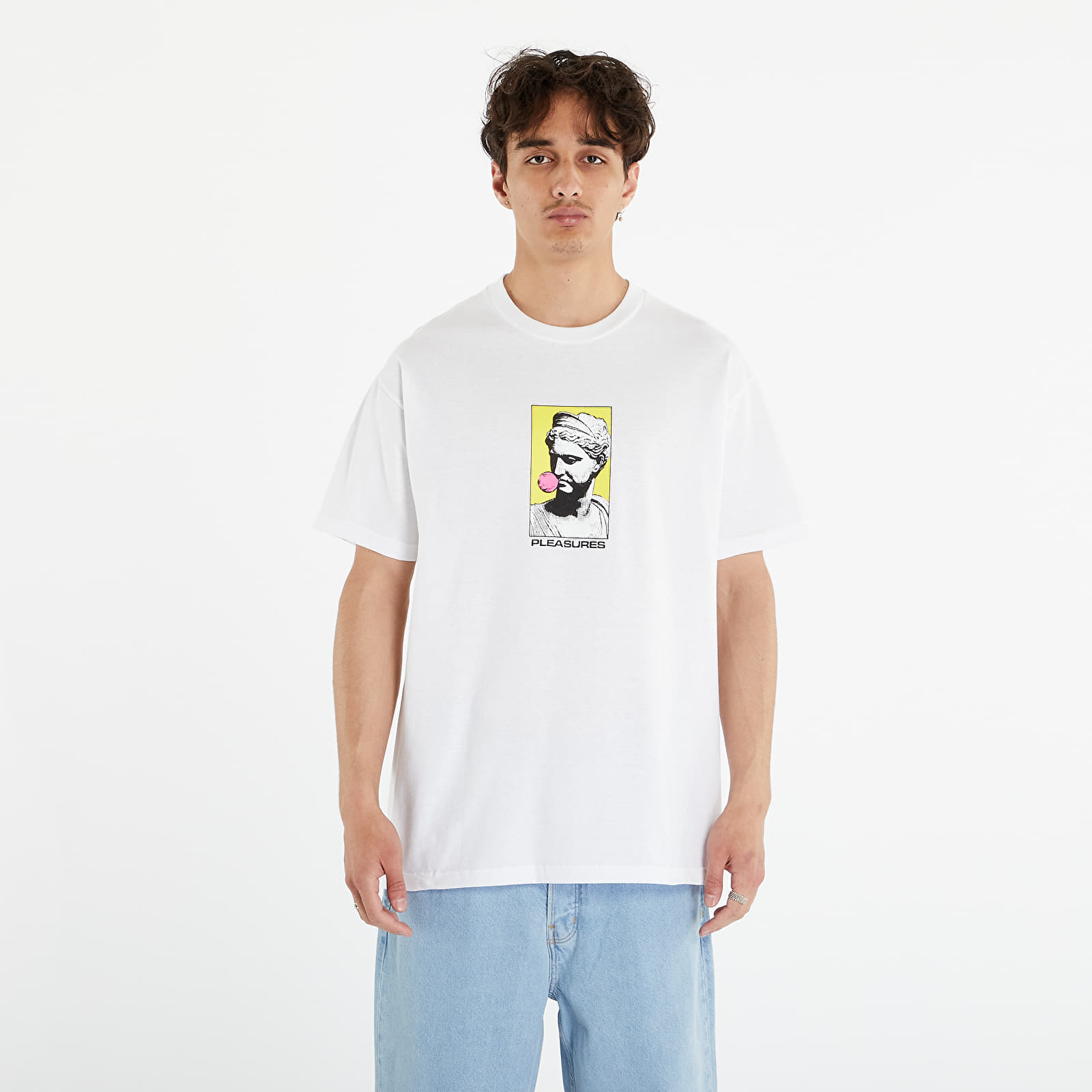 T-shirts PLEASURES Blow T-Shirt White