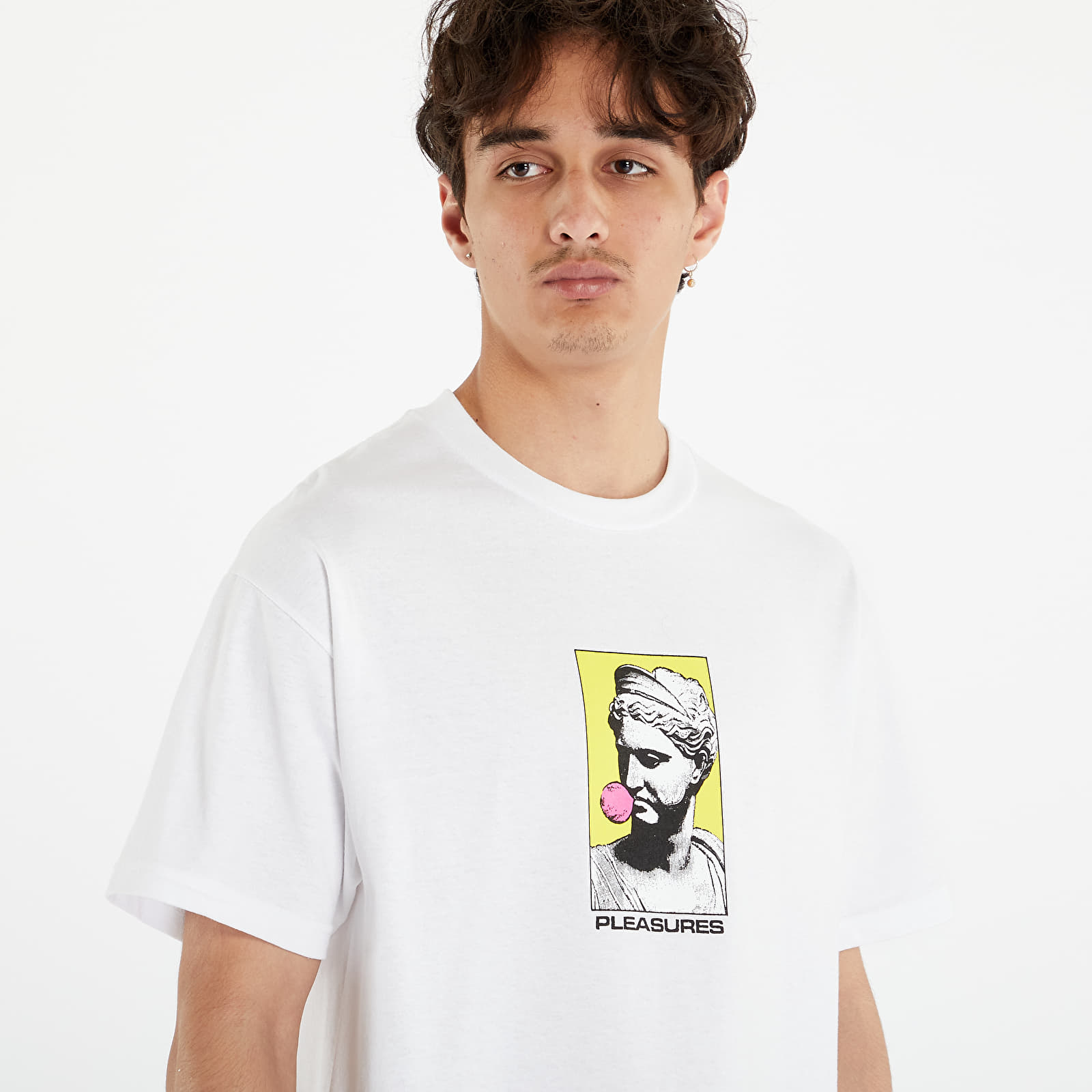 T-shirts PLEASURES Blow T-Shirt White