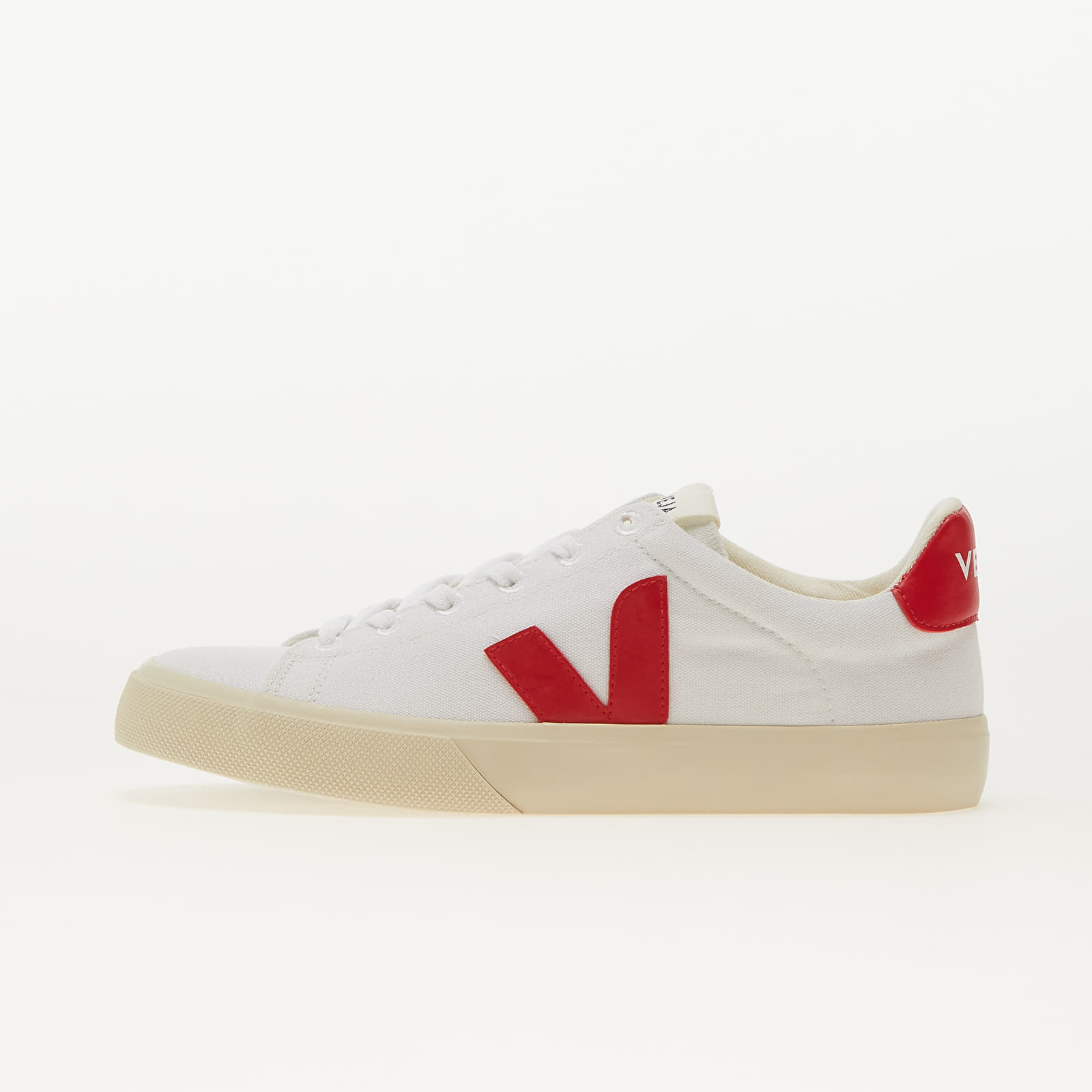 Moteriški sportiniai bateliai ir avalynė Veja Campo Canvas W White/ Pekin