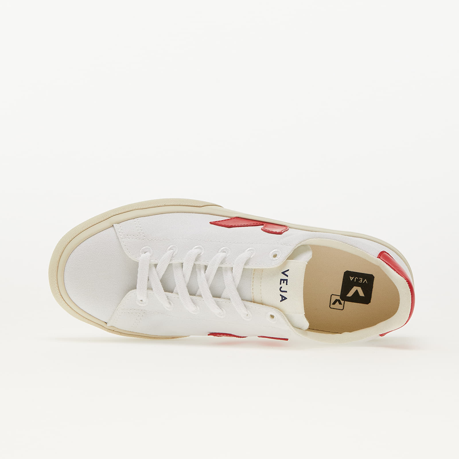 Moteriški sportiniai bateliai ir avalynė Veja Campo Canvas W White/ Pekin