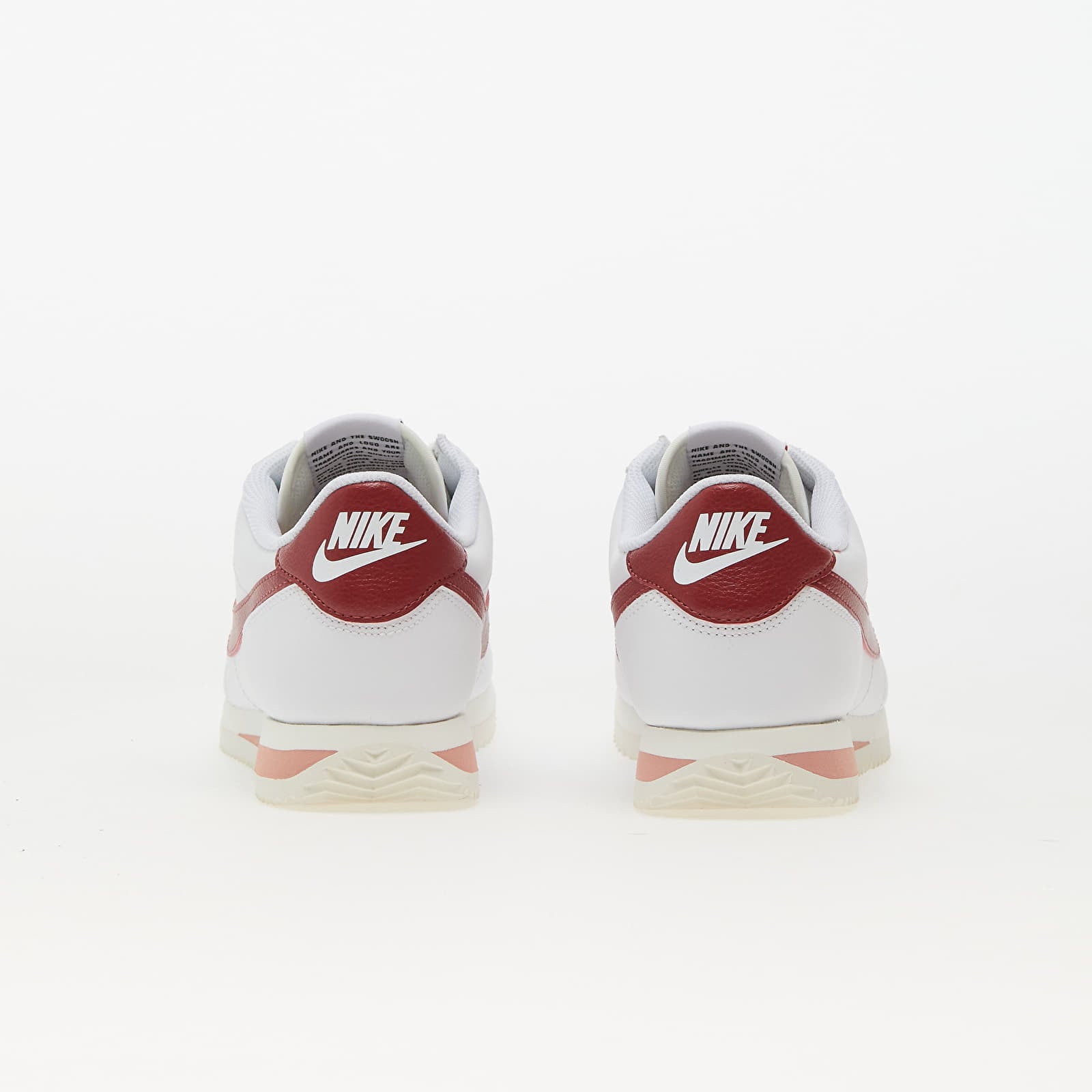Sneakers og sko til kvinder Nike Cortez White/ Cedar-Red Stardust-Sail