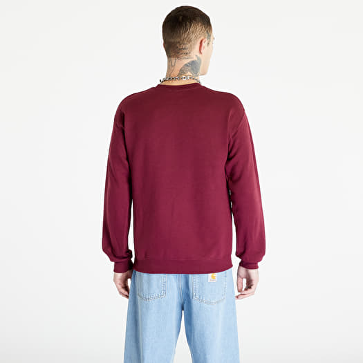 maroon crewneck