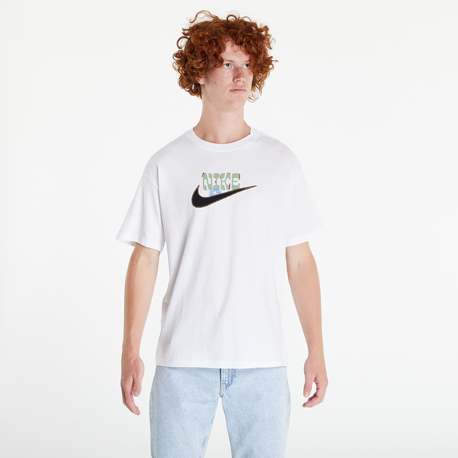 Tricouri Nike Sportwear Men's T-Shirt Solo Craft White