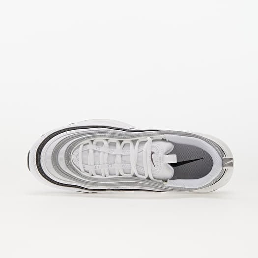 Men s sneakers and shoes Nike Air Max 97 White Metallic Dark Grey Metallic Silver Queens