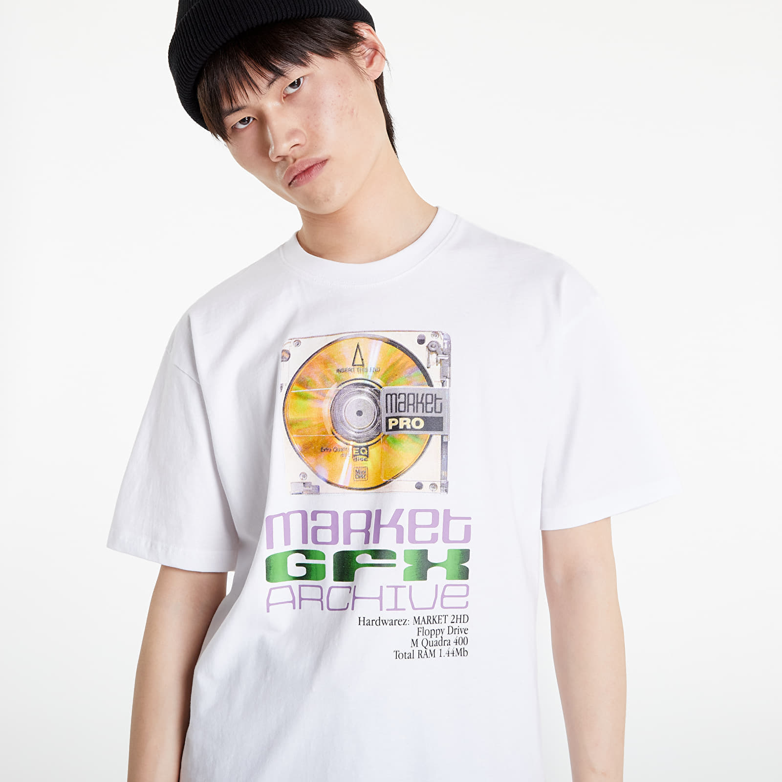 Tricouri Market Gfx Archive T-Shirt White