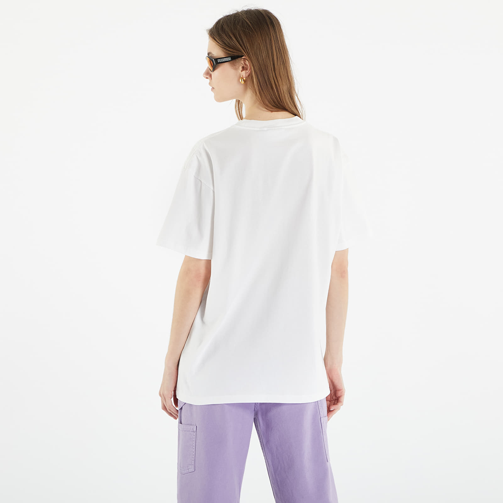 Trička Carhartt WIP Duster Short Sleeve T-Shirt UNISEX White Garment Dyed