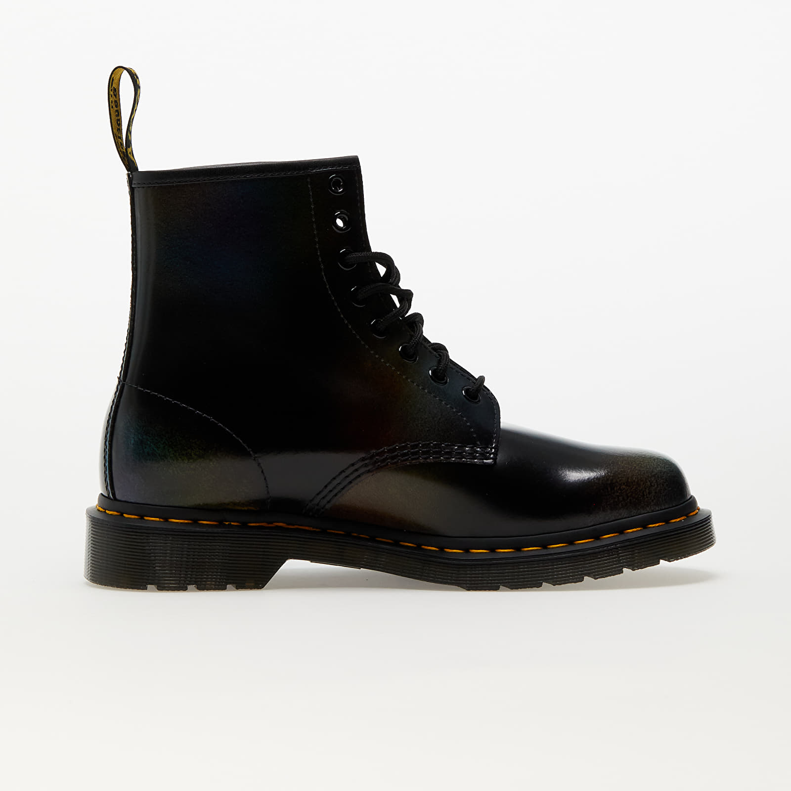 Pánské tenisky a boty Dr. Martens 1460 For Pride 8 Eye Boot Black/ Multi Rainbow Rub Off