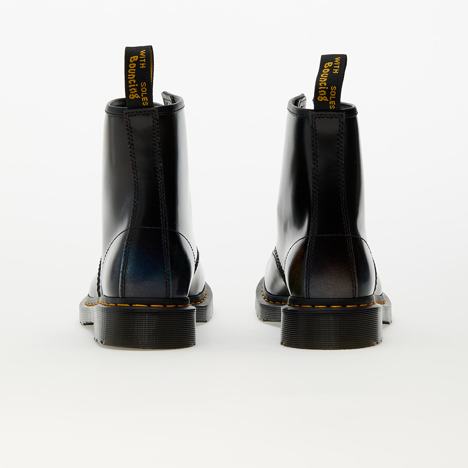 Pánské tenisky a boty Dr. Martens 1460 For Pride 8 Eye Boot Black/ Multi Rainbow Rub Off