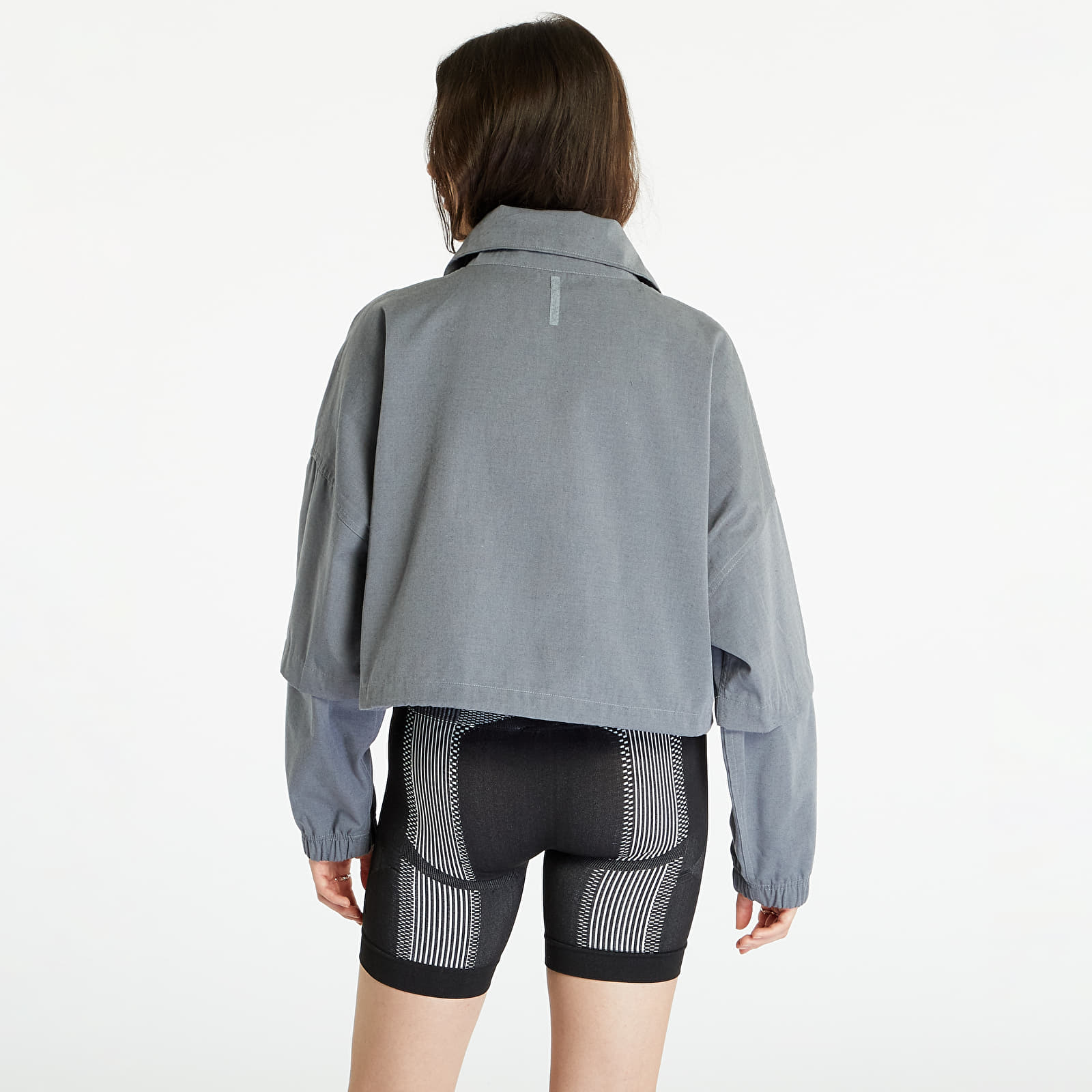 Nike Μπουφάν Nike Sportswear Women's Ripstop Jacket Grey Heather/ Cool Grey XL - 2