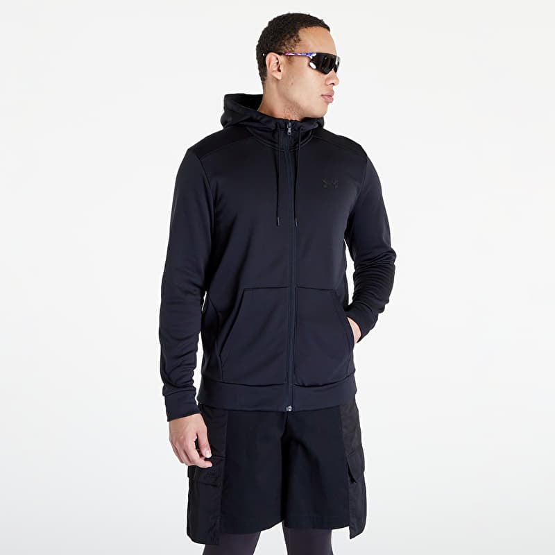Sweatshirt Under Armour Armour Fleece FZ Hoodie Black