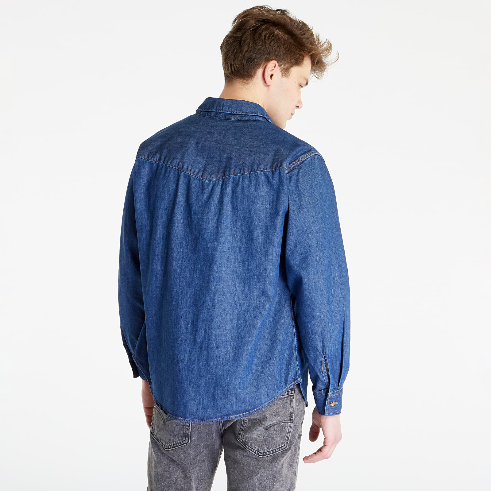 Skjorter Levi's ® Levi's® Relaxed Fit Western Revere Shirt Dark Indigo/ Flat Finish