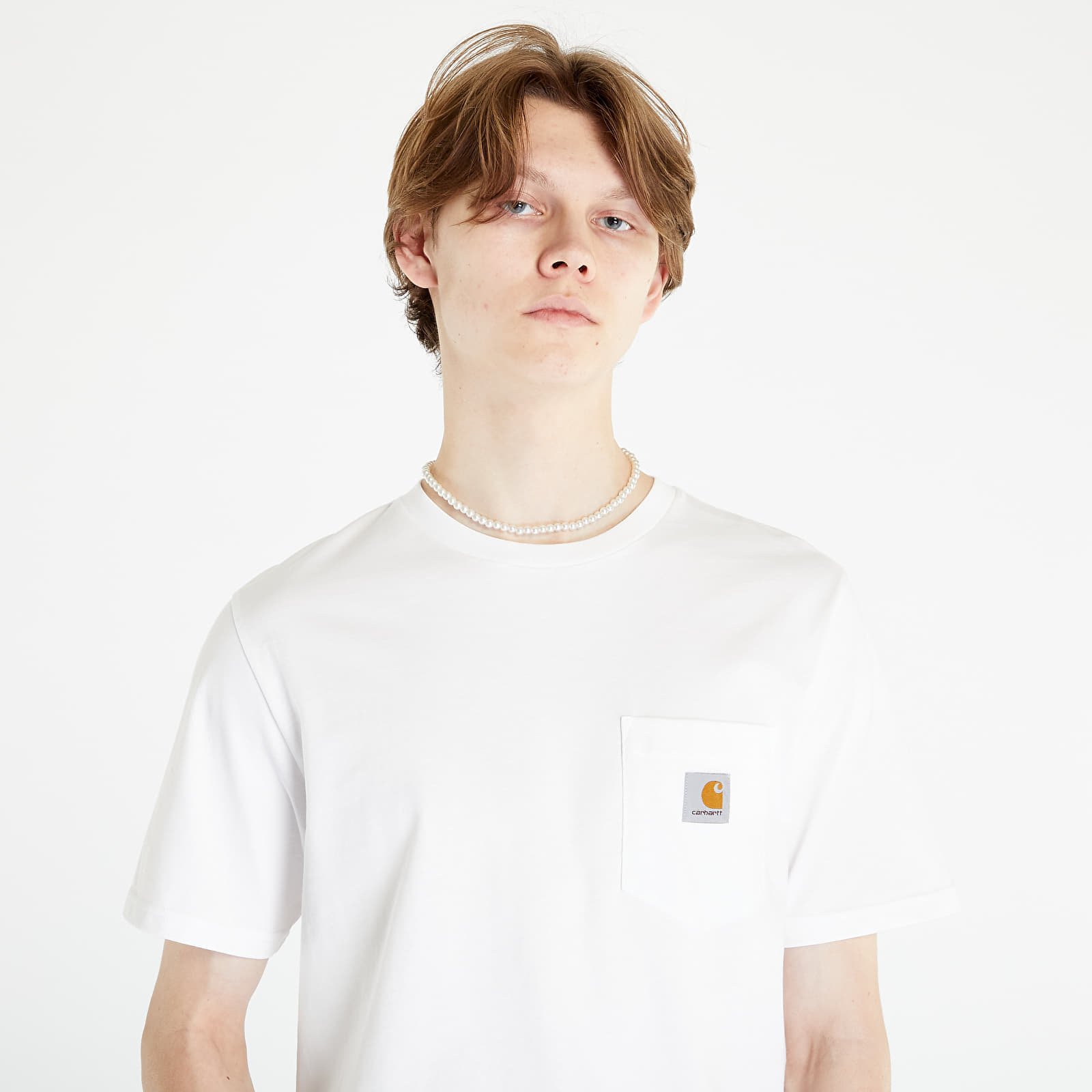 Camisetas Carhartt WIP Pocket Short Sleeve T-Shirt UNISEX White