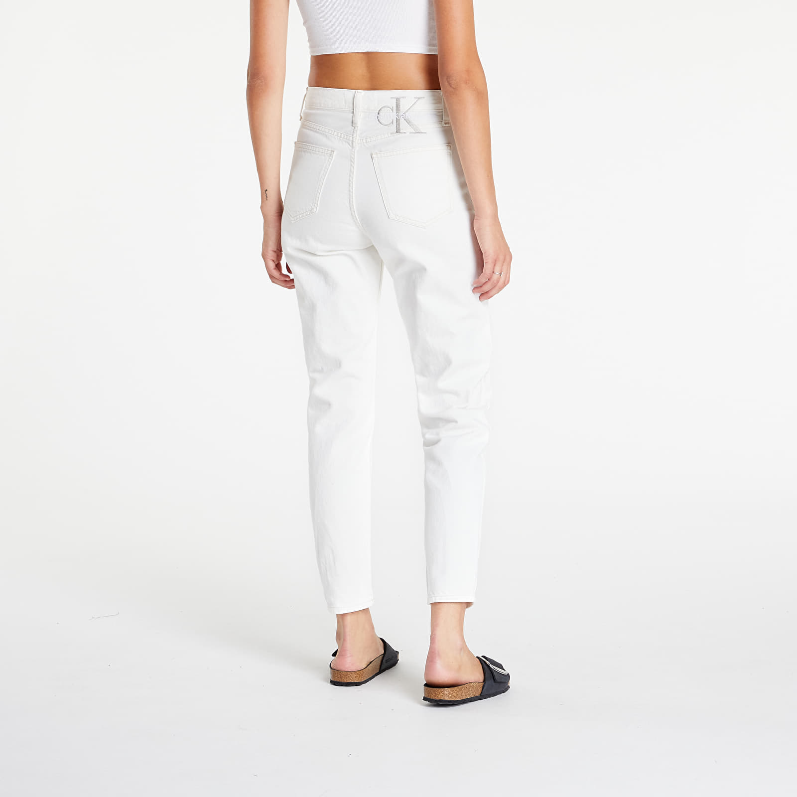 Džíny CALVIN KLEIN JEANS Mom Jean Denim Light