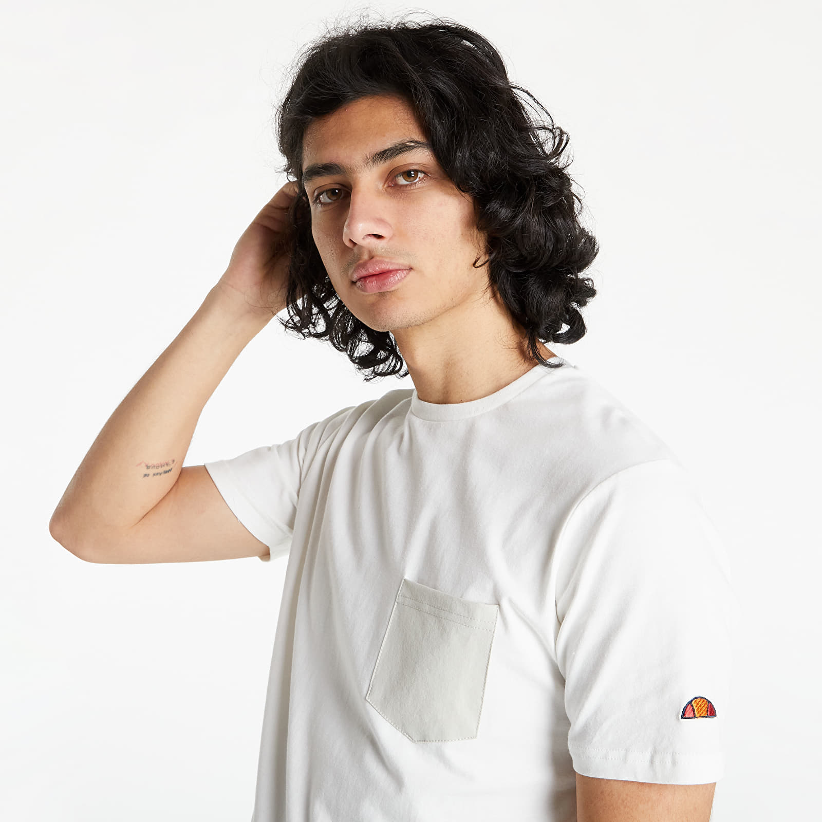 Футболки ellesse T-Shirt Tonaro Tee Off White