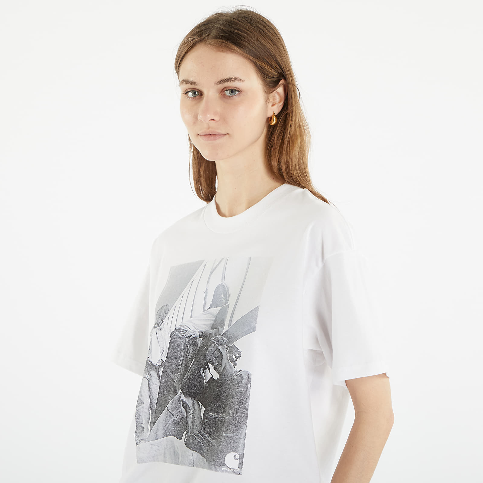 Trička Carhartt WIP S/S Archive Girls T-Shirt White