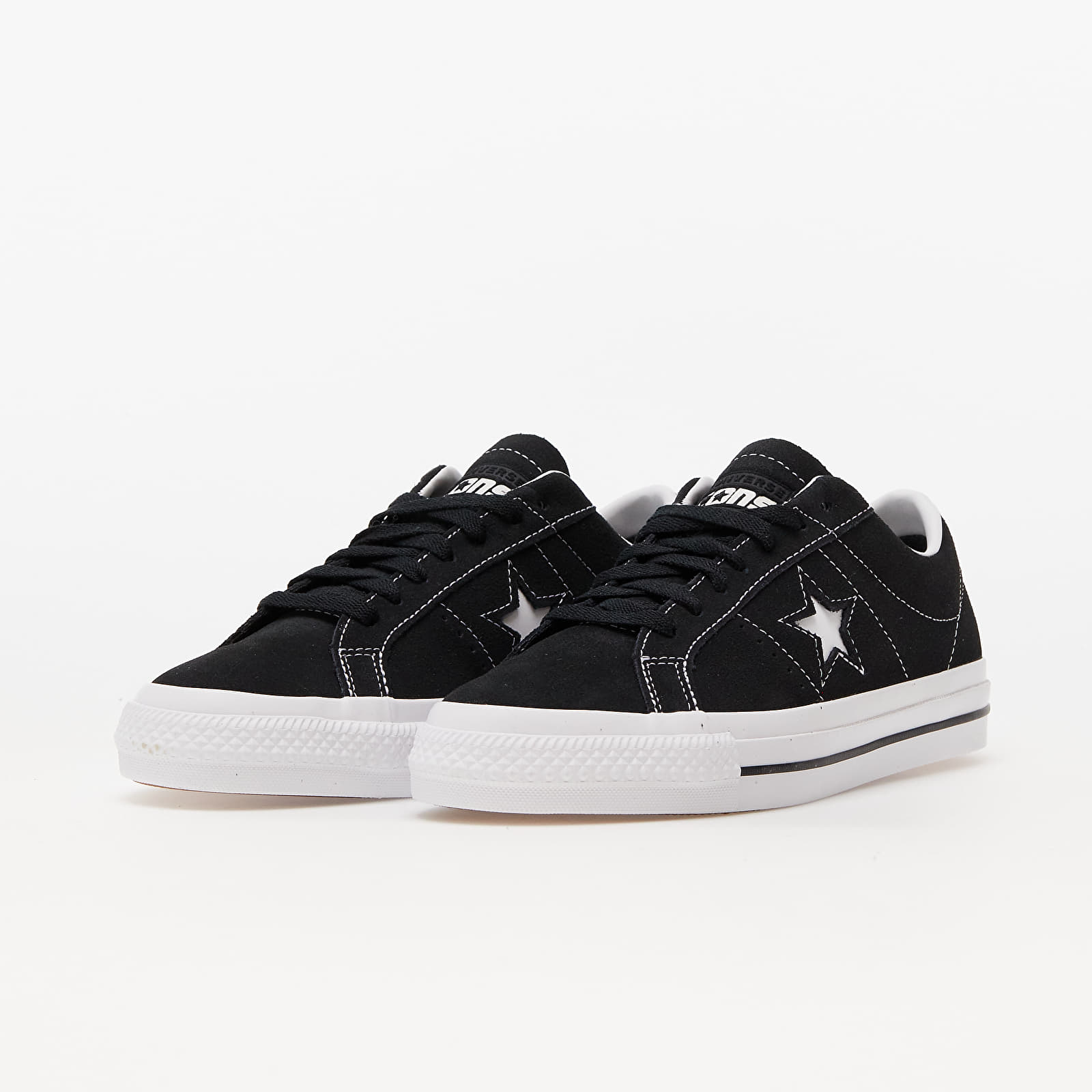 Herensneakers en -schoenen Converse Cons One Star Pro Suede Black/ Black/ White