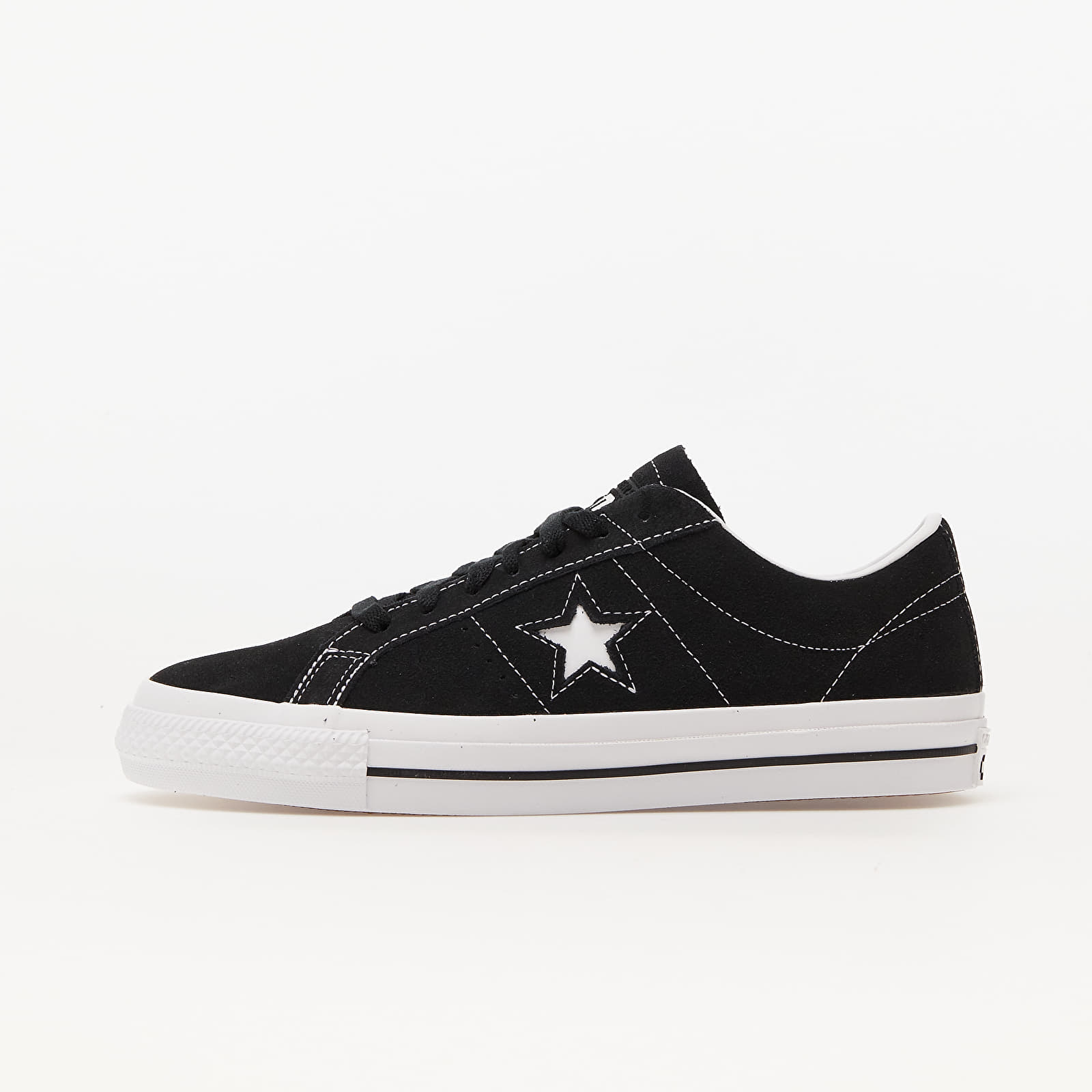Męskie trampki i buty Converse Cons One Star Pro Suede Black/ Black/ White