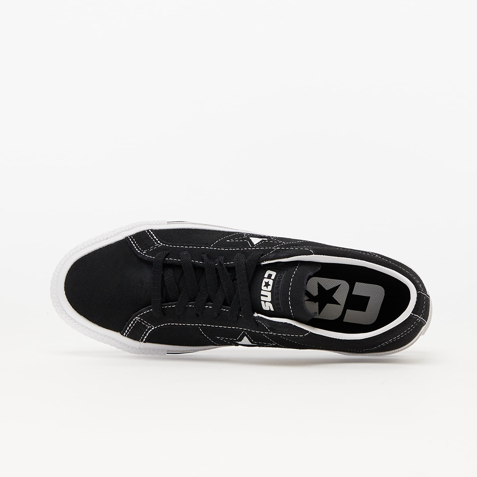 Męskie trampki i buty Converse Cons One Star Pro Suede Black/ Black/ White
