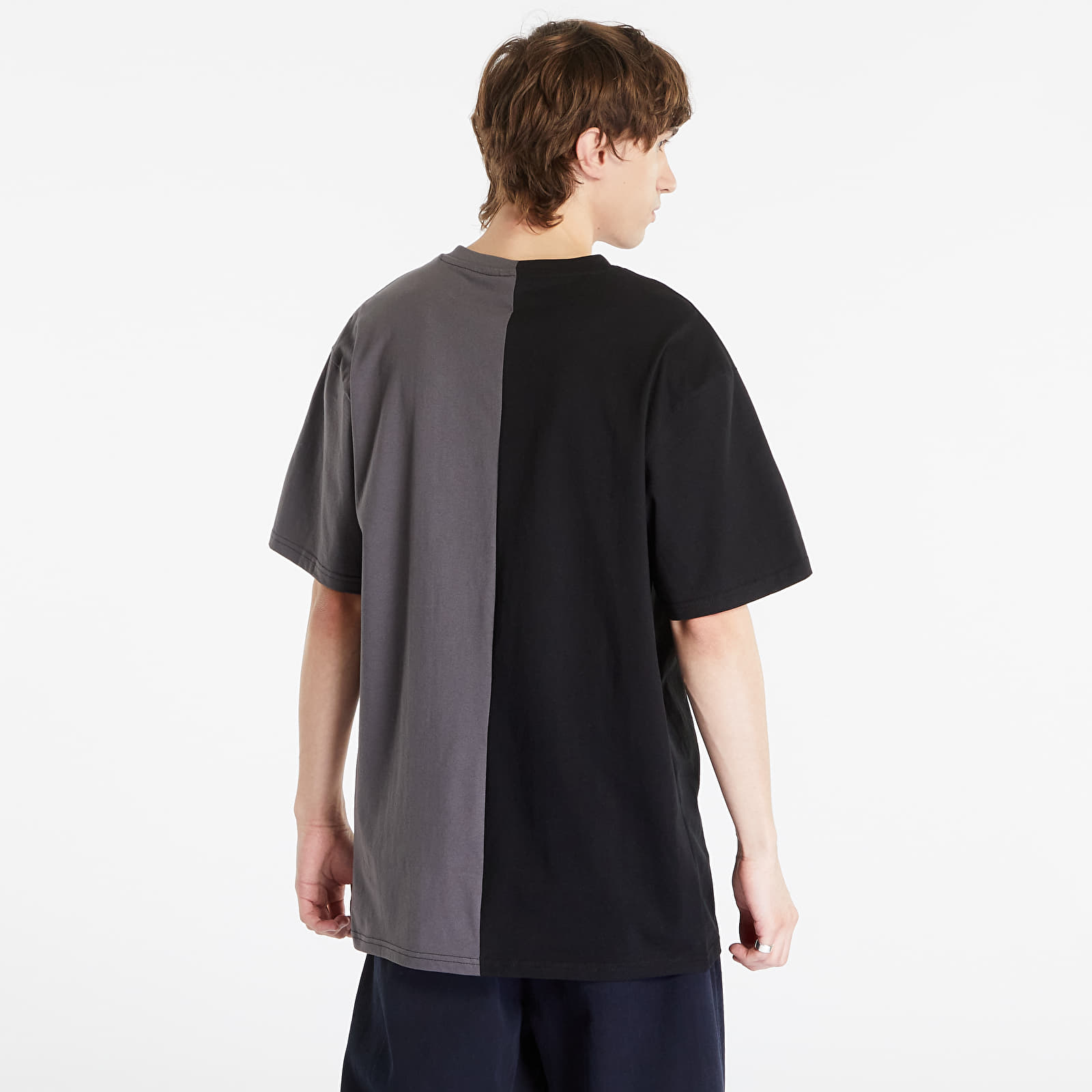 T-krekli Karl Kani Small Signature Split Tee Black/ Anthracite