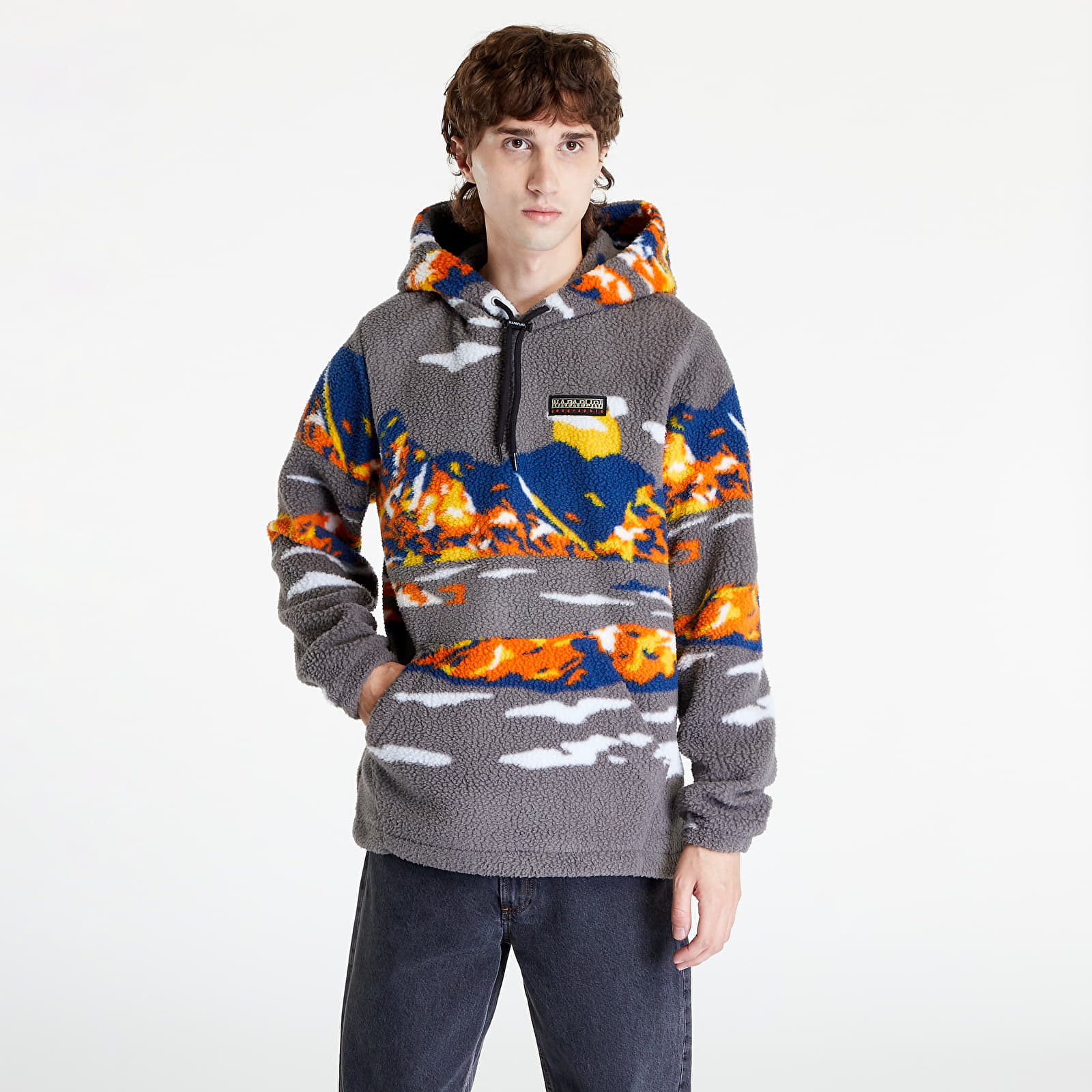 napapijri t burgee fleecepullover
