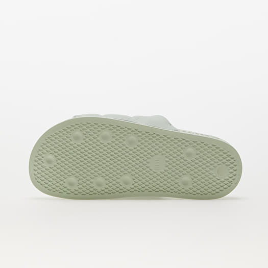 Summer shoes sneakers and flip flops adidas Originals Adilette Essential Linen Green Linen Green Linen Green Queens