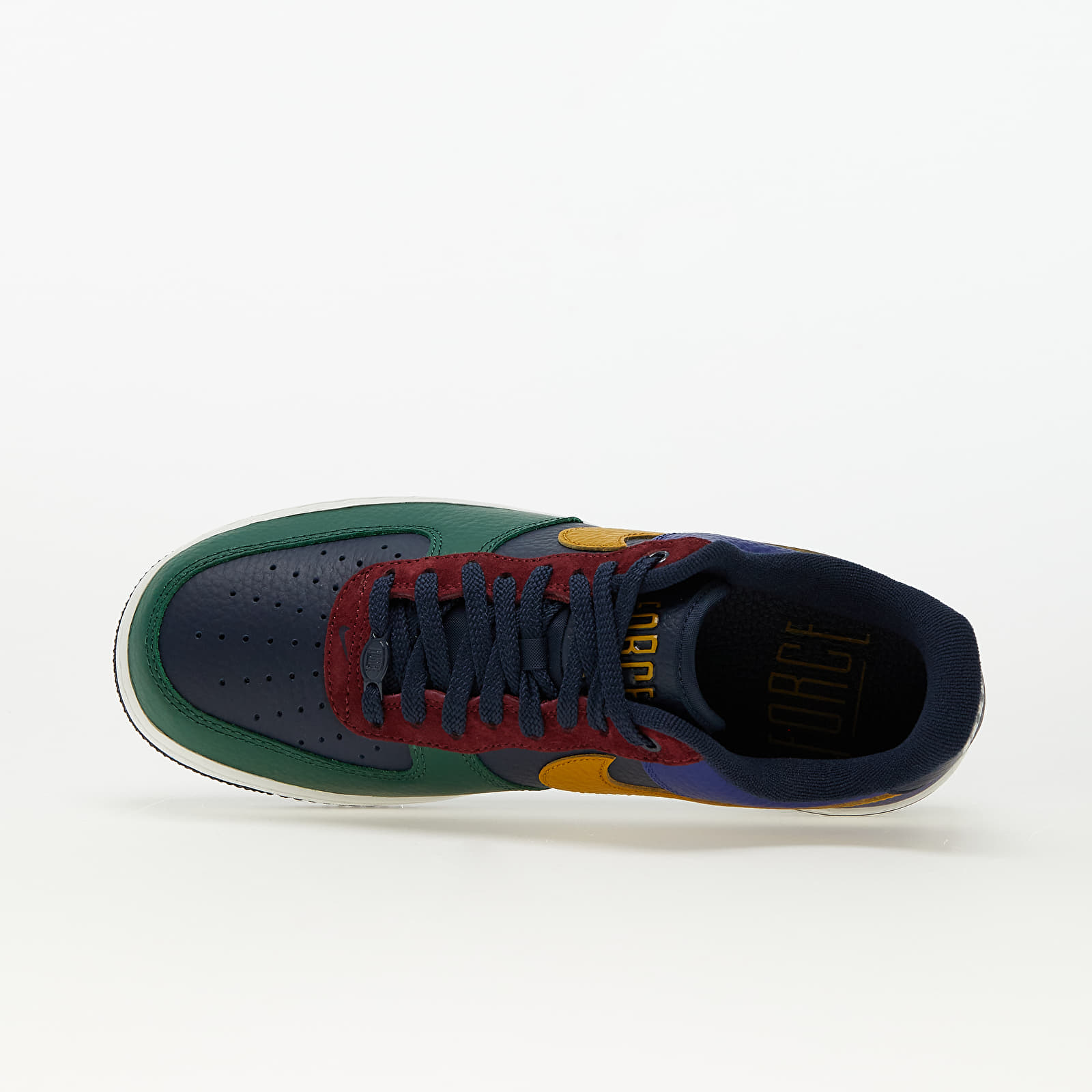 Chaussures et baskets femme Nike W Air Force 1 '07 LX Gorge Green/ Gold Suede-Obsidian