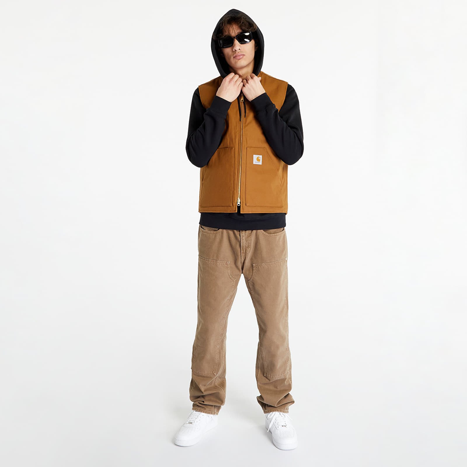 Westen Carhartt WIP Vest Hamilton Brown Rigid