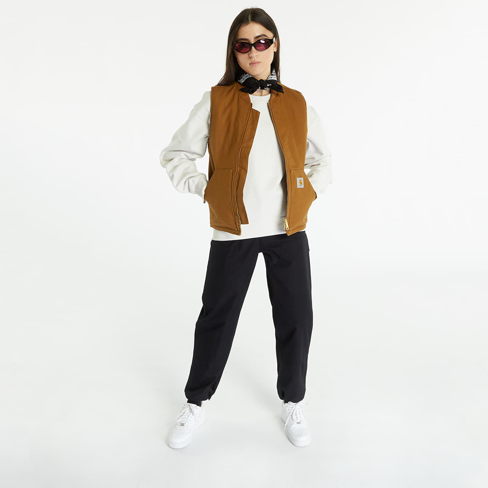 Westen Carhartt WIP Vest Hamilton Brown Rigid